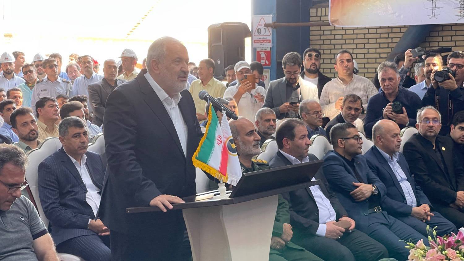 افتتاح سومین واحد گازی نیروگاه نکا با ظرفیت ۱۸۳ مگاوات