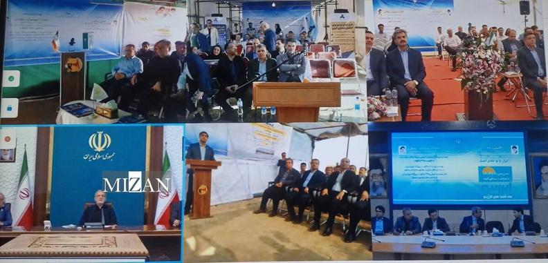 بهره‌برداری از ۳۹۵ مگاوات نیروگاه خورشیدی جدید با حضور برخط رئیس‌جمهور