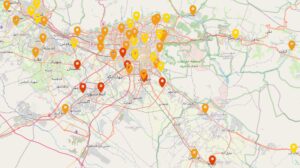 شاخص آلودگی هوای استان تهران