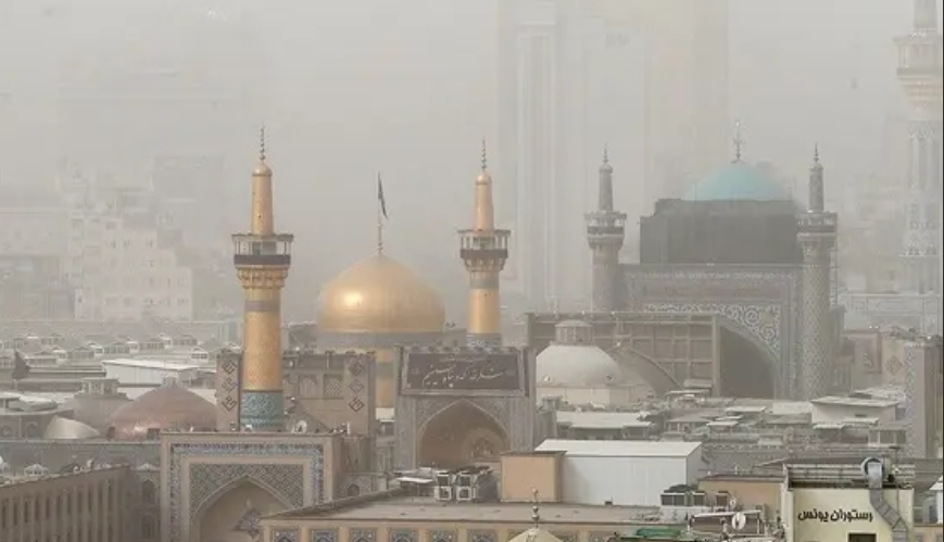 آلودگی هوای مشهد