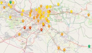 شاخص آلودگی هوای استان تهران