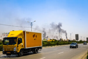 هویزه در وضعیت بنفش آلودگی هوا قرار دارد