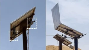 تمیزکاری پنل خورشیدی گردوغبار