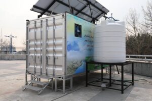 سامانه سیار آب‌شیرین‌کن خورشیدی پژوهشگاه نیرو