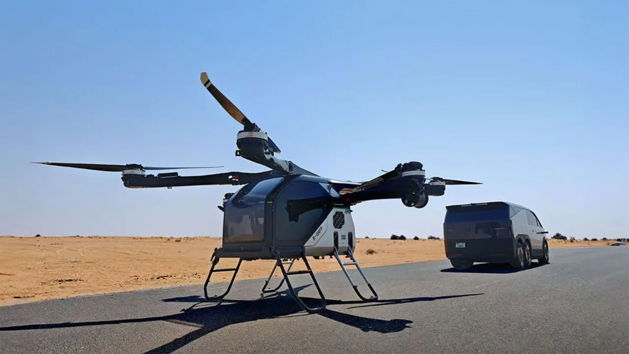 کارخانه خودروهای پرنده در چین