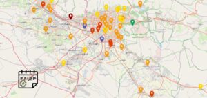 شاخص آلودگی هوای استان تهران