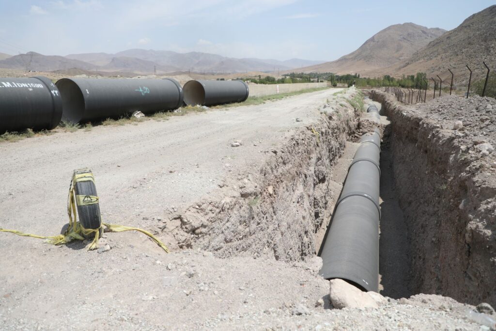آغاز عملیات اجرایی طرح آبرسانی از سد طالقان به استان قزوین