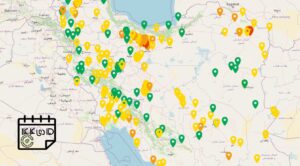 کیفیت هوای امروز: شاخص آلودگی هوا در استان‌های مختلف کشور (به‌روزرسانی 15 دی‌ماه)