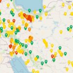 کیفیت هوای امروز: شاخص آلودگی هوا در استان‌های مختلف کشور (به‌روزرسانی 16 دی‌ماه)