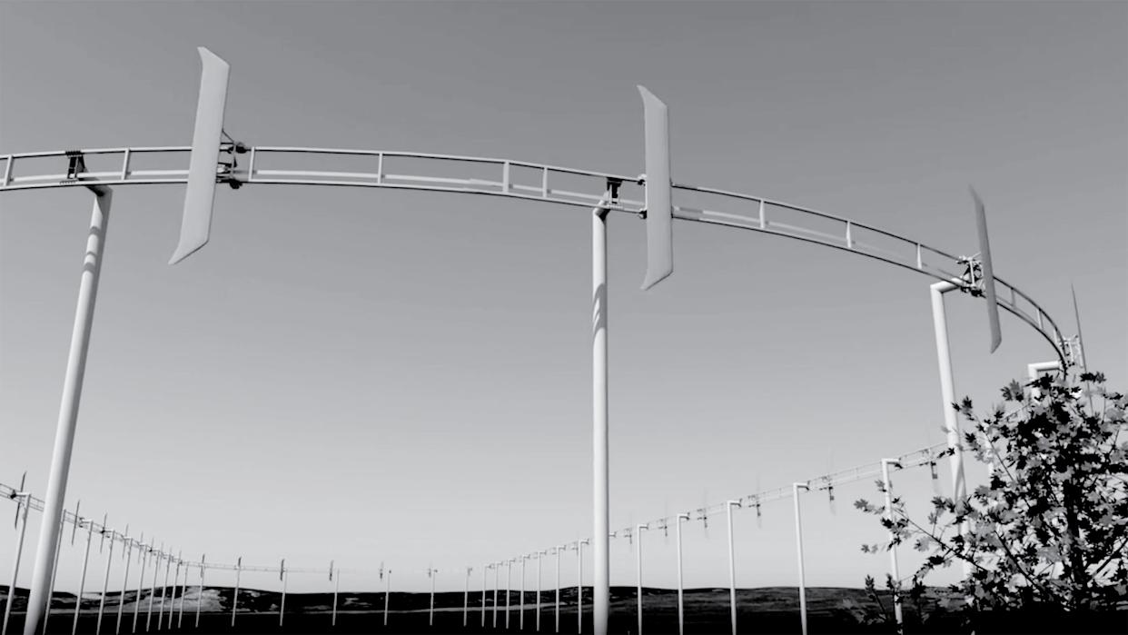 رونمایی از سازه بادی جدیدی که برخلاف توربین‌های رایج، به ارتفاع کمتری نیاز دارند