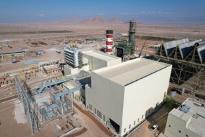 واحد بخار نیروگاه سیکل ترکیبی فولاد بوتیا کرمان وارد مدار شد