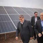 نیروگاه خورشیدی ۳۶ مگاواتی در شهرک صنعتی سمنان افتتاح شد