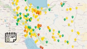 کیفیت هوای امروز: شاخص آلودگی هوا در استان‌های مختلف کشور (به‌روزرسانی 30 بهمن‌ماه)