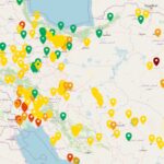 کیفیت هوای امروز: شاخص آلودگی هوا در استان‌های مختلف کشور (به‌روزرسانی 2 اسفندماه)