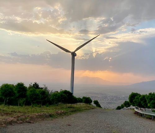 نیروگاه بادی عینالی (عون بن علی) تبریز