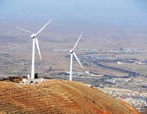 نیروگاه بادی عینالی (عون بن علی) تبریز