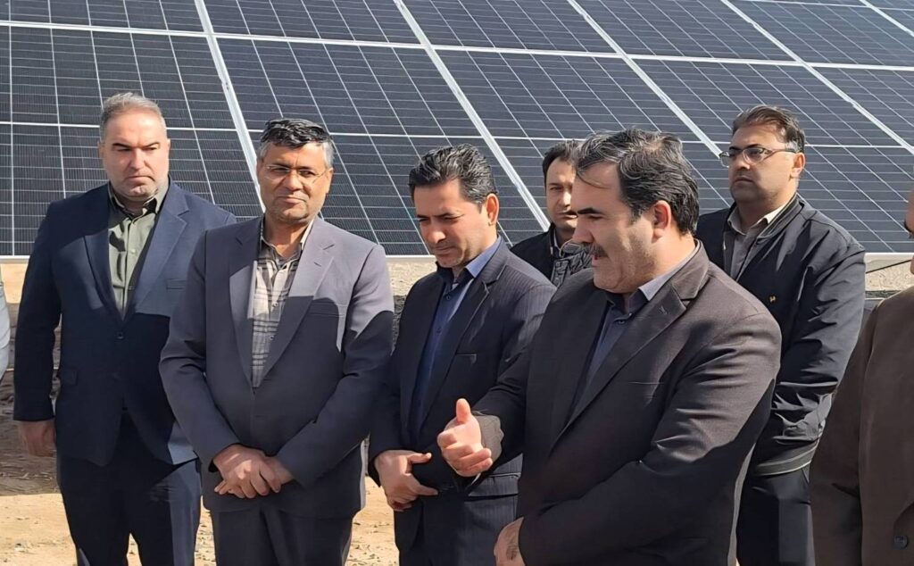 آغاز بهره‌برداری از نخستین شهرک انرژی خورشیدی کشور در شال قزوین